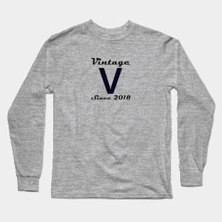 Vintage V Long Sleeve T-Shirt